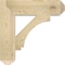 Ekena Millwork Imperial Craftsman Rough Sawn Bracket, Douglas Fir, 6"W x 26"D x 26"H BKT06X26X26IMP04RDF - alternate 4